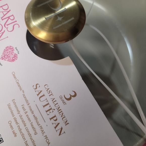 Pink Non-Stick Frying Pan with Lid Paris Hilton Tropic pink - Picture 5 of 6